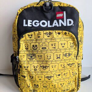 Legoland Exclusive Backpack 2023 Minifigure Face Off BP Yellow & Black